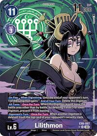 Lilithmon (Alternate Art) (EX6-057 SR) [Infernal Ascension]