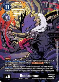 Beelzemon (Alternate Art) (EX6-056 R) [Infernal Ascension]