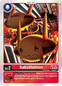Sakuttomon (Box Promotion Pack: Infernal Ascension) (EX6-001 U) [Infernal Ascension]