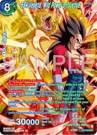 SS4 Vegeta, Wild Power of Justice (SPR) (BT25-133) [Legend of the Dragon Balls]