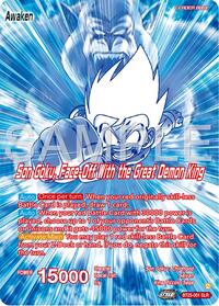 Son Goku // Son Goku Face-Off With the Great Demon King (SLR) (BT25-001) [Legend of the Dragon Balls]