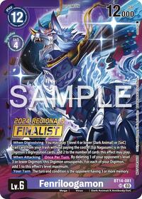 Fenriloogamon (2024 Regionals Finalist) (BT14-081 SR) [Blast Ace]