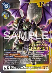 ShadowSeraphimon (2024 Regionals Champion) (EX4-050 R) [Alternative Being Booster]