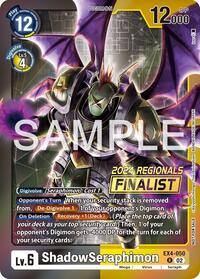 ShadowSeraphimon (2024 Regionals Finalist) (EX4-050 R) [Alternative Being Booster]