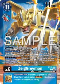 ZeigGreymon (2024 Regionals Participant) (BT11-031 R) [Dimensional Phase]