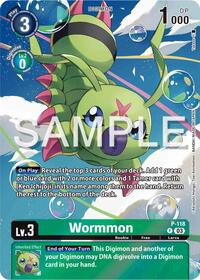 Wormmon - P-118 (Digimon Adventure 02: The Beginning Set) (P-118 P) [Digimon Promotion Cards]