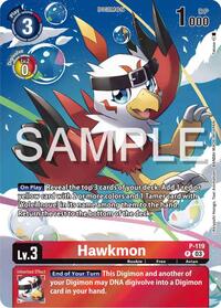 Hawkmon - P-119 (Digimon Adventure 02: The Beginning Set) (P-119 P) [Digimon Promotion Cards]