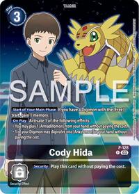 Cody Hida - P-128 (Digimon Adventure 02: The Beginning Set) (P-128 P) [Digimon Promotion Cards]