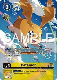 Patamon - P-122 (Digimon Adventure 02: The Beginning Set) (P-122 P) [Digimon Promotion Cards]