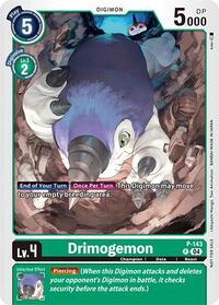 Drimogemon - P-143 (Store Tournament 2024 Jul. - Sep. Participation Pack) (P-143 P) [Digimon Promotion Cards]