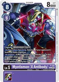 Myotismon (X Antibody) - P-145 (Store Tournament 2024 Jul. - Sep. Participation Pack) (P-145 P) [Digimon Promotion Cards]