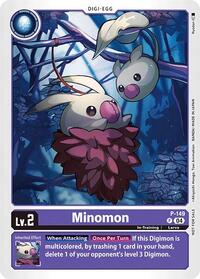Minomon - P-149 (Store Tournament 2024 Jul. - Sep. Participation Pack) (P-149 P) [Digimon Promotion Cards]