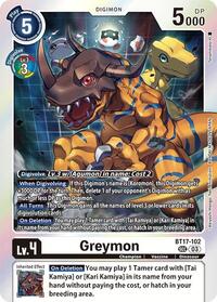 Greymon (BT17-102 SEC) [Secret Crisis]