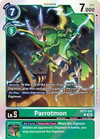 Parrotmon (BT17-047 R) [Secret Crisis]