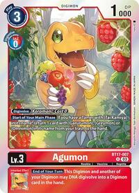 Agumon (BT17-007 R) [Secret Crisis]