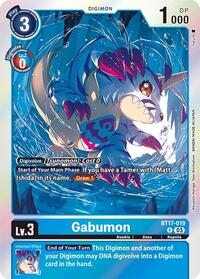 Gabumon (BT17-019 R) [Secret Crisis]