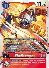 WarGreymon (BT17-015 R) [Secret Crisis]