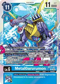 MetalGarurumon (BT17-027 R) [Secret Crisis]