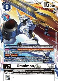 Omnimon ACE (BT17-078 SR) [Secret Crisis]