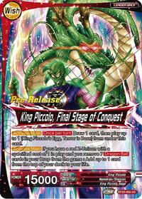 King Piccolo // King Piccolo, Final Stage of Conquest (BT25-002) [Legend of the Dragon Balls Pre-Release Cards]