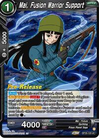 Mai, Fusion Warrior Support (BT25-123) [Legend of the Dragon Balls Pre-Release Cards]