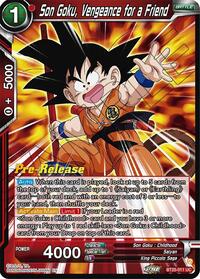 Son Goku, Vengeance for a Friend (BT25-011) [Legend of the Dragon Balls Pre-Release Cards]