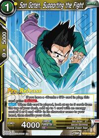 Son Goten, Supporting the Fight (BT25-108) [Legend of the Dragon Balls Pre-Release Cards]