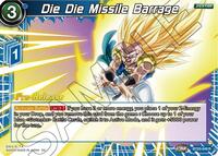 Die Die Missile Barrage (BT25-049) [Legend of the Dragon Balls Pre-Release Cards]