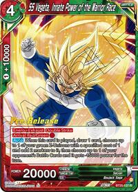 SS Vegeta, Innate Power of the Warrior Race (BT25-127) [Legend of the Dragon Balls Pre-Release Cards]