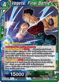 Vegeta, Final Battle (BT25-134) [Legend of the Dragon Balls Pre-Release Cards]