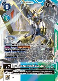 Imperialdramon: Paladin Mode ACE (BT17-077 SR) [Secret Crisis]