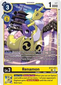 Renamon (BT17-031 C) [Secret Crisis]