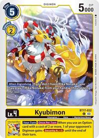 Kyubimon (BT17-032 C) [Secret Crisis]