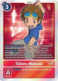 Takato Matsuki (BT17-080 R) [Secret Crisis]