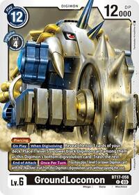 GroundLocomon (BT17-058 C) [Secret Crisis]