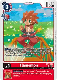 Flamemon (BT17-009 C) [Secret Crisis]