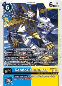 KendoGarurumon (BT17-023 C) [Secret Crisis]