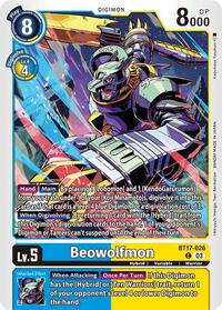 Beowolfmon (BT17-026 C) [Secret Crisis]