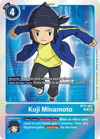 Koji Minamoto (BT17-083 R) [Secret Crisis]