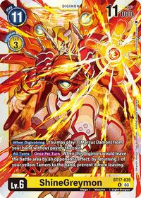 ShineGreymon (BT17-039 R) [Secret Crisis]