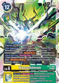 Kazuchimon (BT17-040 SR) [Secret Crisis]