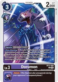 Dorumon (BT17-062 C) [Secret Crisis]