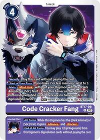 Code Cracker Fang (BT17-091 U) [Secret Crisis]