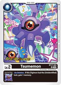 Tsumemon (BT17-005 U) [Secret Crisis Pre-Release Cards]