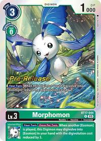 Morphomon (BT17-044 R) [Secret Crisis Pre-Release Cards]