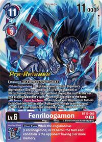 Fenriloogamon (BT17-069 R) [Secret Crisis Pre-Release Cards]