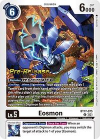 Eosmon - BT17-075 (BT17-075 U) [Secret Crisis Pre-Release Cards]