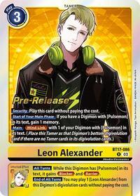 Leon Alexander (BT17-086 R) [Secret Crisis Pre-Release Cards]