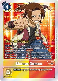 Marcus Damon (BT17-087 R) [Secret Crisis Pre-Release Cards]