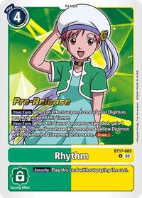 Rhythm (BT17-089 U) [Secret Crisis Pre-Release Cards]